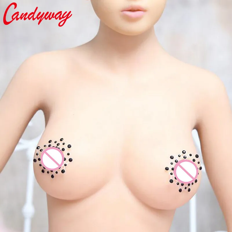 Beauty Flower Shape Paste Breast Bra Sequin Adhesive erotic lingerie Stickers Nipple Cover Milk Paste for Sexy Women Ladies 1