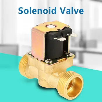 1pc DC12V Solenoid Valve G3/4 NC Solenoid Valve Electric Magnetic ValveNormal Closed Brass Electric Solenoid Valve valvula
1pc DC12V Solenoid Valve G3/4 NC Solenoid Valve Electric Magnetic ValveNormal Closed Brass Electric Solenoid Valve valvula