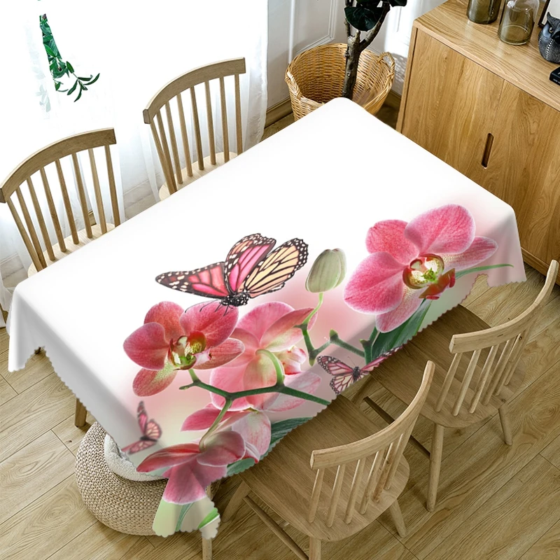 3d Flower and Butterfly Tablecloth Washable Cloth Thicken Cotton Rectangular and Round Table Cloth for Wedding Customizable size
3d Flower and Butterfly Tablecloth Washable Cloth Thicken Cotton Rectangular and Round Table Cloth for Wedding Customizable size