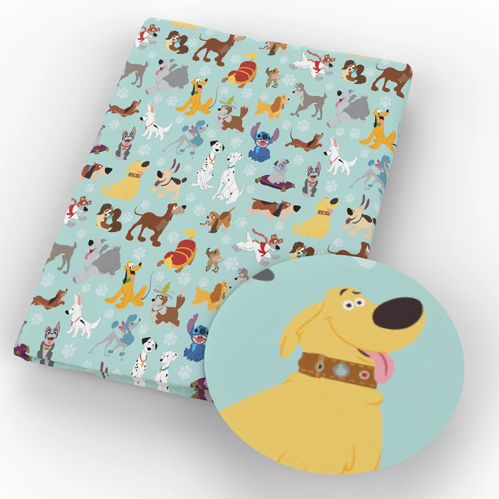 New 50x145cm Dog Puppies 100% Cotton Fabric for Patchwork Quilting Puppet Cushions Tablecloth Pillow Craft,c4073
New 50x145cm Dog Puppies 100% Cotton Fabric for Patchwork Quilting Puppet Cushions Tablecloth Pillow Craft,c4073