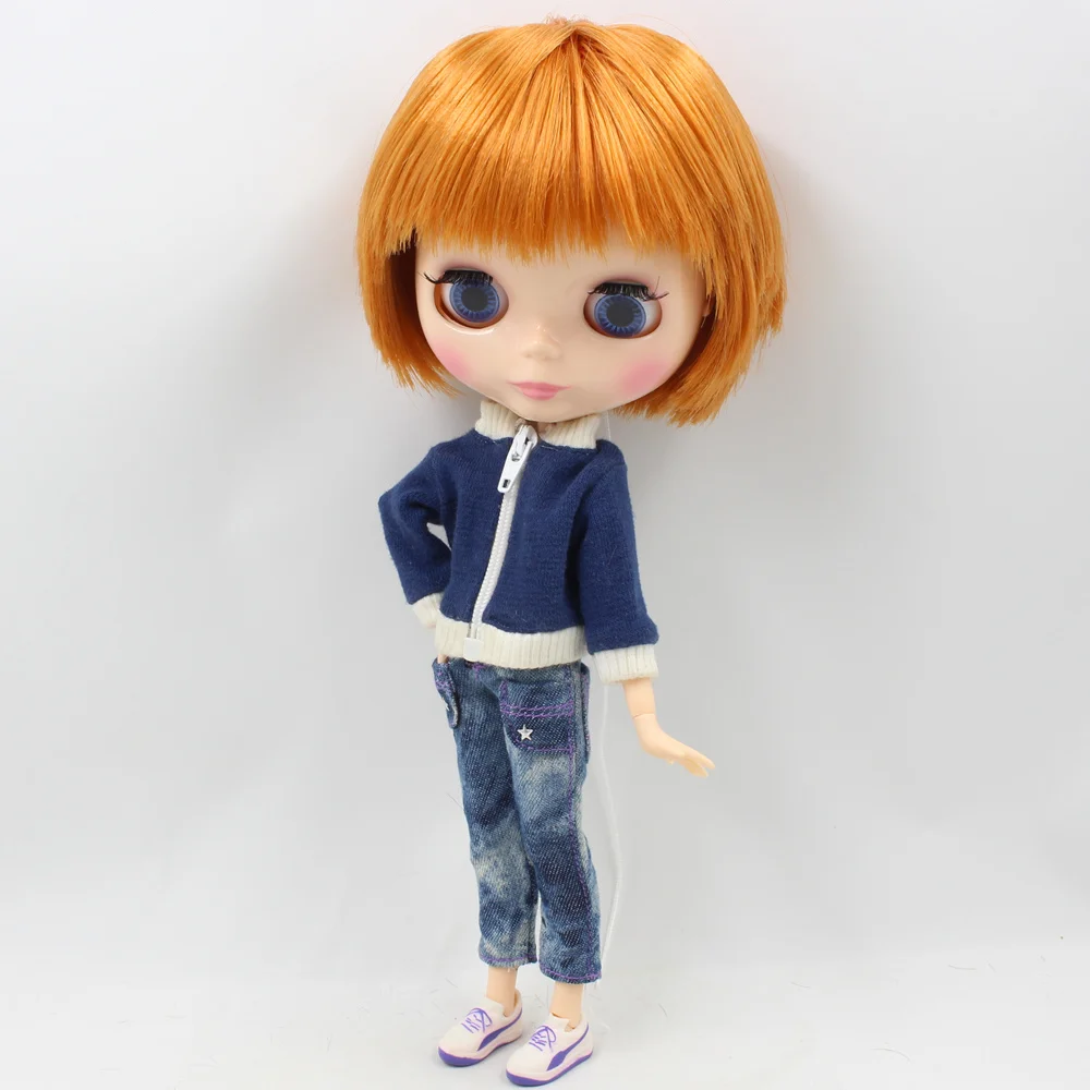 Fortune Days Nude Blyth doll Male doll Series No.BL0145 Orange Brown hair Male Joint body Suitable for changeBJD Factory Blyth
Fortune Days Nude Blyth doll Male doll Series No.BL0145 Orange Brown hair Male Joint body Suitable for changeBJD Factory Blyth