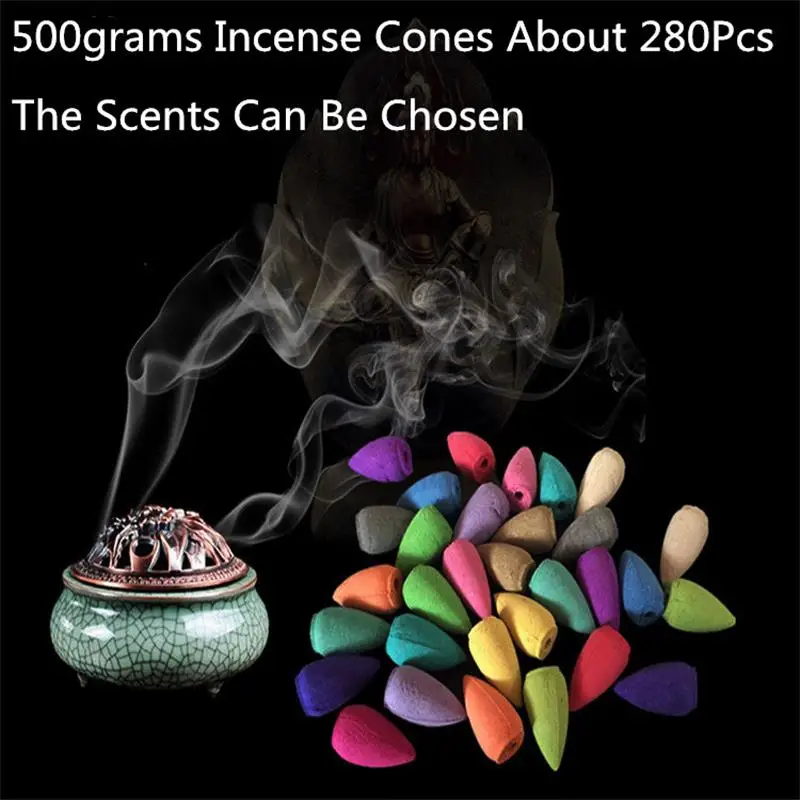 500Grams About 280Pcs Bullet Head Backflow Tower Incense Cones Regulating Emotion Use In The Home Office Teahouse Tower Incense
500Grams About 280Pcs Bullet Head Backflow Tower Incense Cones Regulating Emotion Use In The Home Office Teahouse Tower Incense