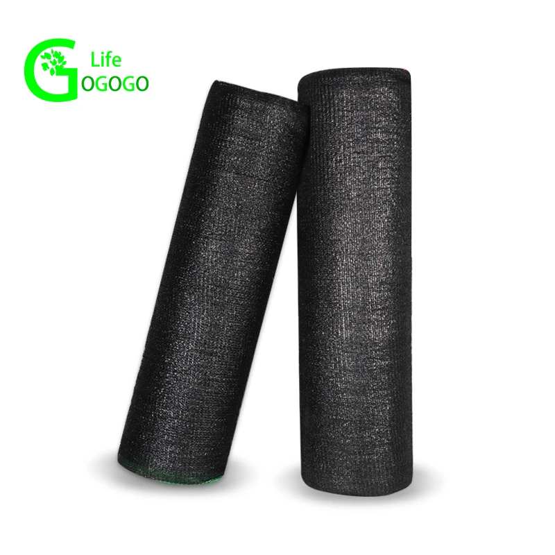 1 метр Черный Зонт сетка HDPE анти-УФ Открытый сад солнцезащитный крем ткань