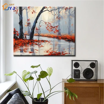 Quality Hand Painted Modern Abstract Oil Painting on Canvas Wall Art Gift for Living Room Home Decor No Frame by JYJ ART SL084
Quality Hand Painted Modern Abstract Oil Painting on Canvas Wall Art Gift for Living Room Home Decor No Frame by JYJ ART SL084
