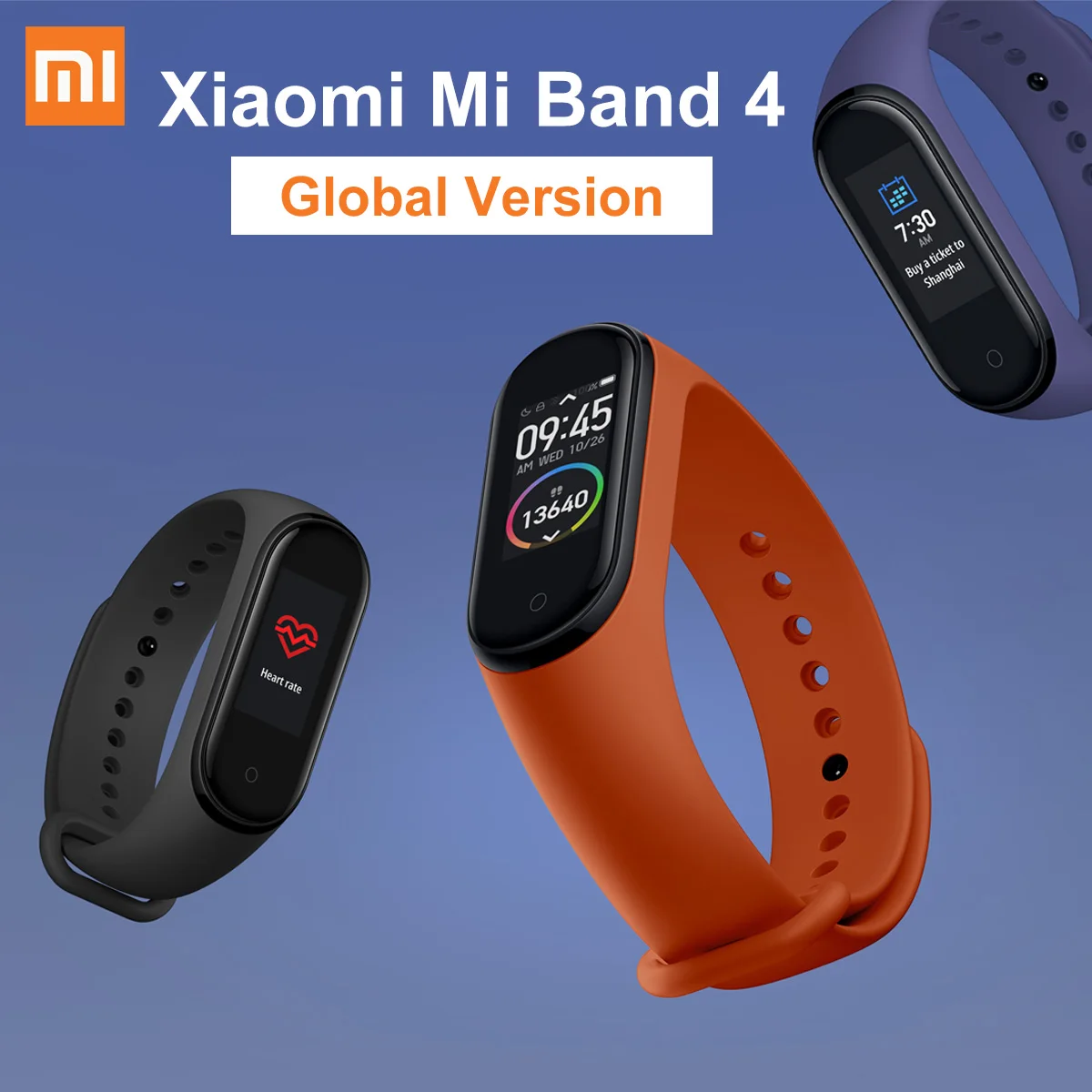 GLOBAL VERSION Original Xiaomi Mi Band 4 Smart Watch Wristband Amoled bluetooth 5.0 Heart Rate Fitness Tracker Sport Bracelet
GLOBAL VERSION Original Xiaomi Mi Band 4 Smart Watch Wristband Amoled bluetooth 5.0 Heart Rate Fitness Tracker Sport Bracelet