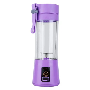 380ML 2 Blades Portable USB Electric Fruit Juicer Fruit Squeezer Household Travel Juicer Cooking Machine Kitchen Gadgets
380ML 2 Blades Portable USB Electric Fruit Juicer Fruit Squeezer Household Travel Juicer Cooking Machine Kitchen Gadgets