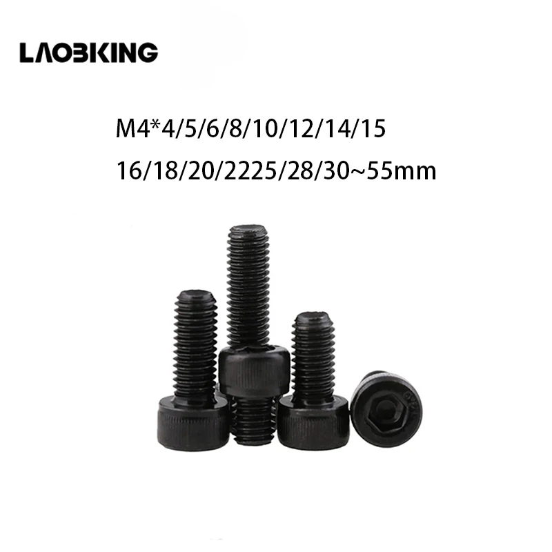 DIN912 Metric Thread M4 Black Grade 12.9 Alloy Steel Hex Socket Head Cap Screw Bolts M4*(4/5/6/8/10/12/14/15/16/18/20/22~60) mm
DIN912 Metric Thread M4 Black Grade 12.9 Alloy Steel Hex Socket Head Cap Screw Bolts M4*(4/5/6/8/10/12/14/15/16/18/20/22~60) mm