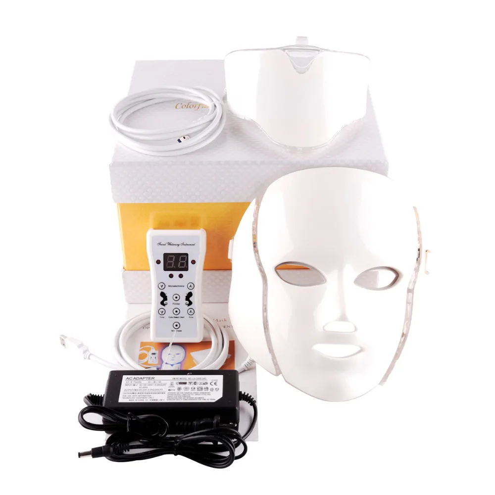 Newest Multi Color Photon Electric LED Facial Mask with Neck Skin Rejuvenation Anti Acne Wrinkle Beauty Treatment Salon Home Use
Newest Multi Color Photon Electric LED Facial Mask with Neck Skin Rejuvenation Anti Acne Wrinkle Beauty Treatment Salon Home Use