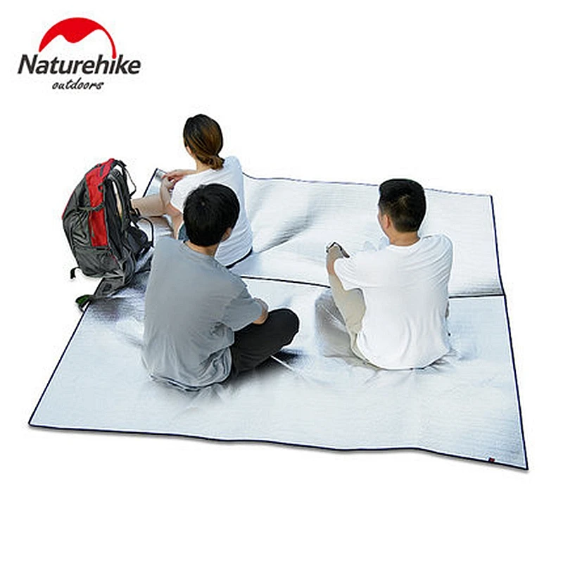 

Naturehike Picnic Mat Portable Outdoor Folding Sleeping Mattress Mat Pad Waterproof Aluminum Foil Camping Mat XPE 2Sizes