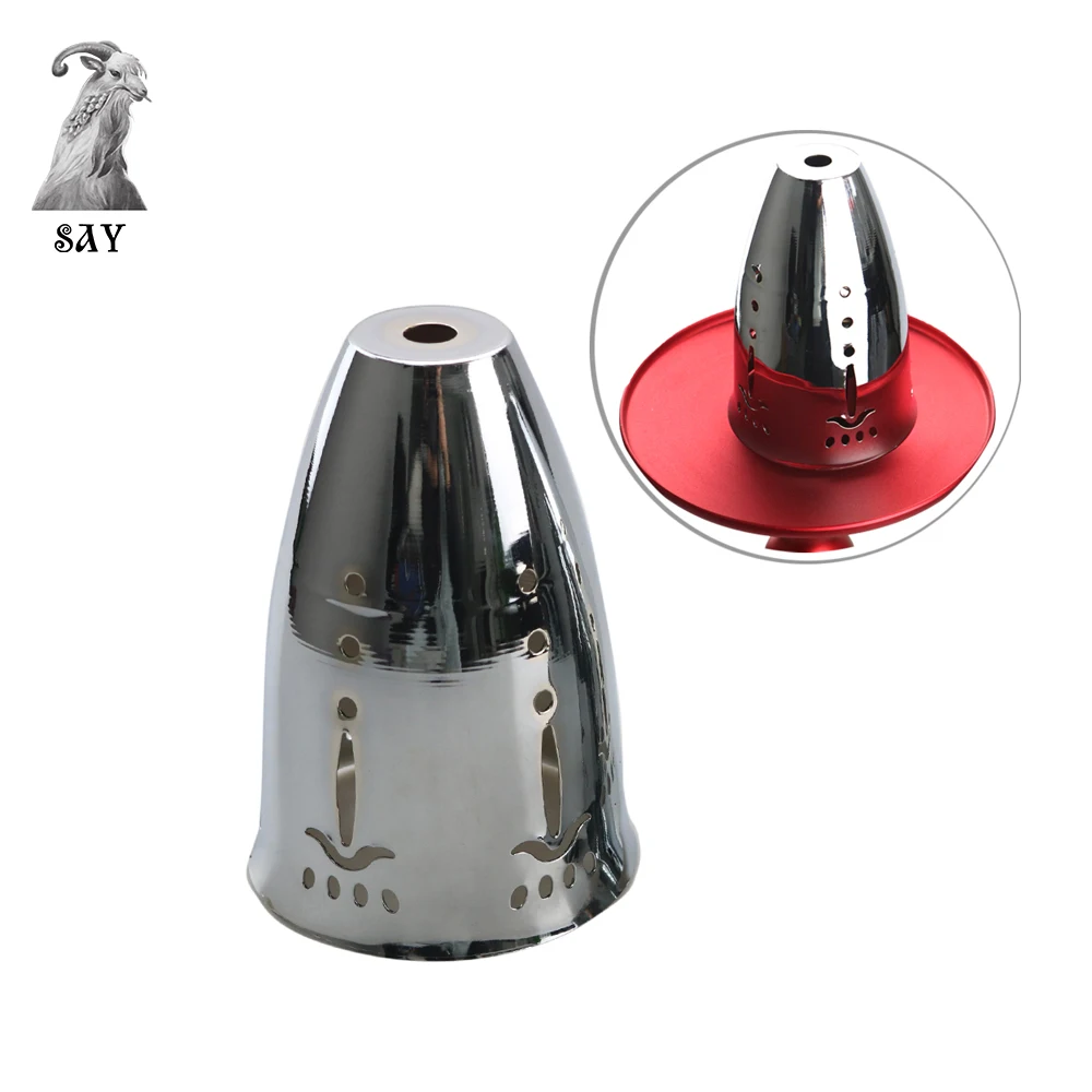 SY 1PC Silver Metal Hookah Wind Cover For Shisha Hookahs Sheesha Chicha Narguile Accessories Gadget On The Top
SY 1PC Silver Metal Hookah Wind Cover For Shisha Hookahs Sheesha Chicha Narguile Accessories Gadget On The Top