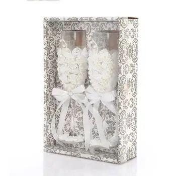 1 Set Crystal Champagne Glasses Wedding Toasting Flutes Glass Goblet With Shiny Rhistones Wedding Party Home Decoration Wine Bar
1 Set Crystal Champagne Glasses Wedding Toasting Flutes Glass Goblet With Shiny Rhistones Wedding Party Home Decoration Wine Bar