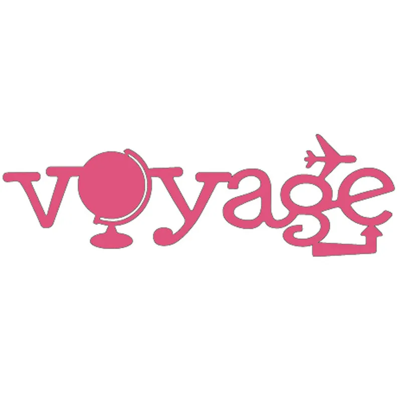 Форма для вырезания надписей Voyage Сделай Сам тиснение шаблон карточка фотоальбом