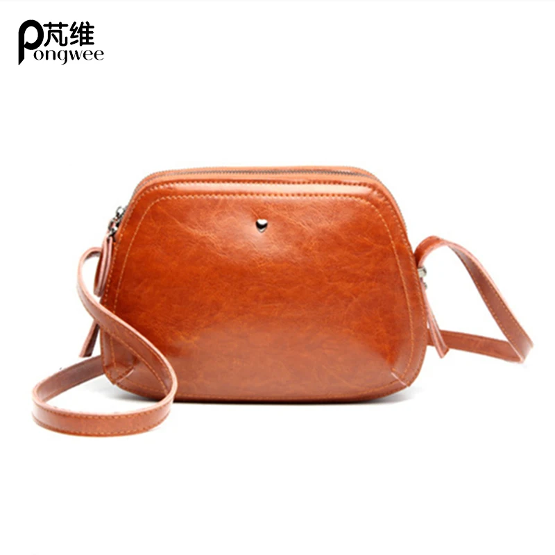 PONGWEE High Quality Genuine Leather Shoulder Bags Spring Small Casual Handbag Brown Blue Color Brand Designer Mini Women Bag
PONGWEE High Quality Genuine Leather Shoulder Bags Spring Small Casual Handbag Brown Blue Color Brand Designer Mini Women Bag
