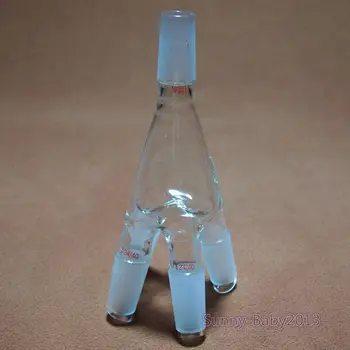 24/40,Glass Cow Distillation Receiver,Laboratory Vacuum Distribution Adapter
24/40,Glass Cow Distillation Receiver,Laboratory Vacuum Distribution Adapter