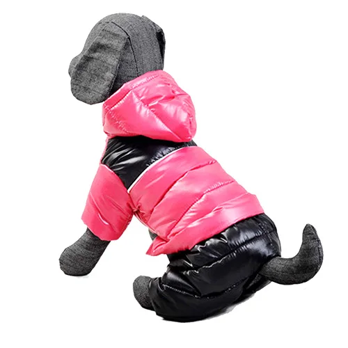 New Winter Dog Clothes Warm Pet Dog Winter Clothes Waterproof Coat Jacket Cotton Jumpsuit for Chihuahua Small Large Dogs PETASIA 801