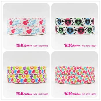 Q&N ribbon 7/8inch 22mm I love music heart printed grosgrain ribbon for Wedding Christmas Party Decorations DIY Bow Craft Ribbon
Q&N ribbon 7/8inch 22mm I love music heart printed grosgrain ribbon for Wedding Christmas Party Decorations DIY Bow Craft Ribbon