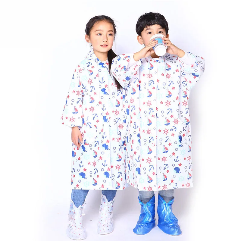 DINIWELL Boat Fish EVA Baby Rain Coat For Children Windproof Poncho Boys Girls Rainwear Outdoor Hiking Waterproof Raincoats
DINIWELL Boat Fish EVA Baby Rain Coat For Children Windproof Poncho Boys Girls Rainwear Outdoor Hiking Waterproof Raincoats