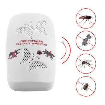 Universal US EU Plug Electronic Ultrasonic Rat Mouse Repellent Indoor Anti Mosquito Insect Pest Killer Repeller Pink White Color
Universal US EU Plug Electronic Ultrasonic Rat Mouse Repellent Indoor Anti Mosquito Insect Pest Killer Repeller Pink White Color