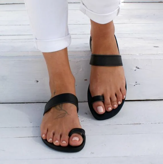Sandalias Mujer 2019 Slipper Women Beach Open Toe Flat Sandals Flip-flops Handmade Greek Style Boho Flip Flop Sandal Size 35-43
Sandalias Mujer 2019 Slipper Women Beach Open Toe Flat Sandals Flip-flops Handmade Greek Style Boho Flip Flop Sandal Size 35-43