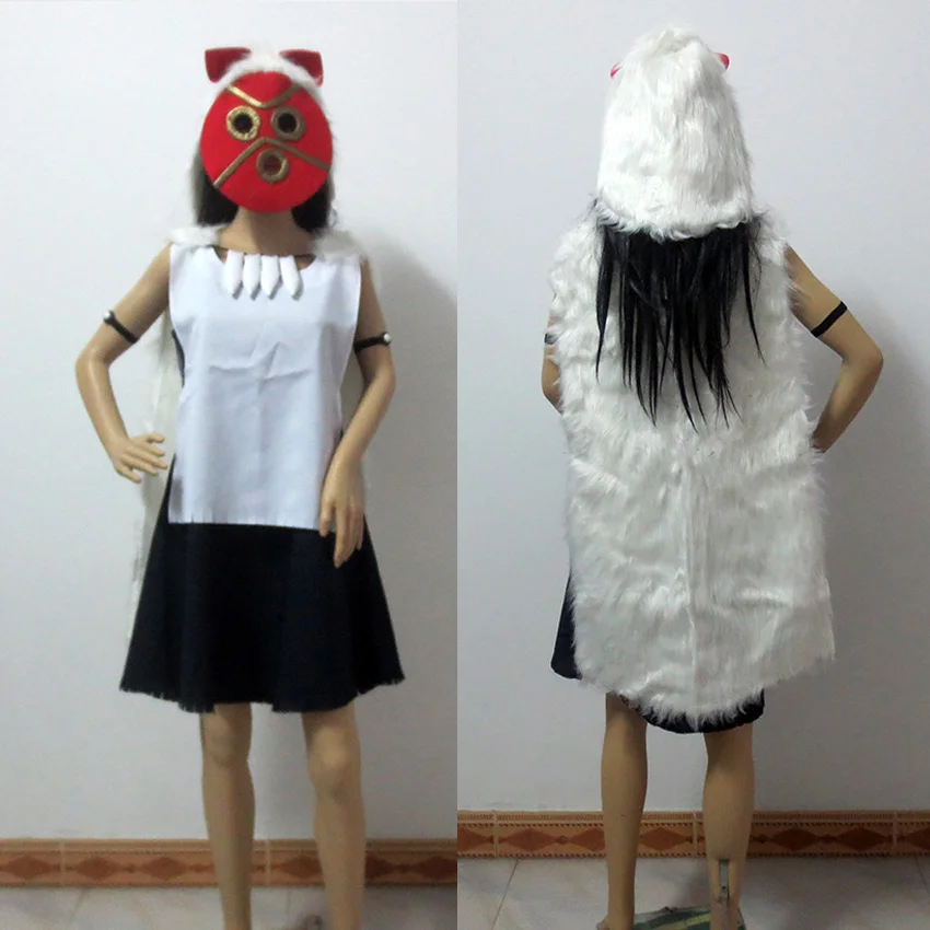 Hot Sale Princess Mononoke San Cosplay Costume include Mask Custom Made Any Size
Hot Sale Princess Mononoke San Cosplay Costume include Mask Custom Made Any Size