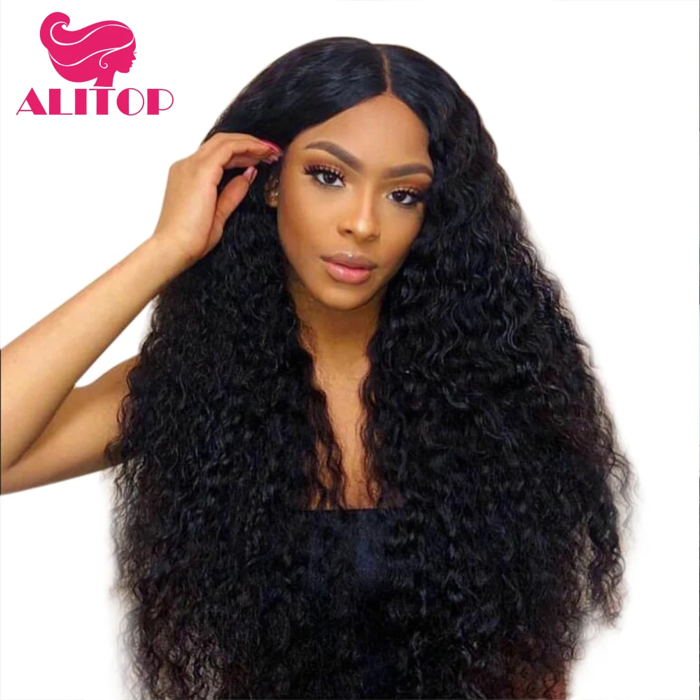 ALITOP Hair Brazilian Water Wave 13x6 Lace Front Human Hair Wig Natural Color Deep Part Remy Hair with Baby Hair Lace Front Wig
ALITOP Hair Brazilian Water Wave 13x6 Lace Front Human Hair Wig Natural Color Deep Part Remy Hair with Baby Hair Lace Front Wig