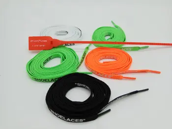 2018 vierodis Black White Orange Green OW Printing"SHOELACES" off white Shoelace with Zip Tie Off 100pair/lot
2018 vierodis Black White Orange Green OW Printing"SHOELACES" off white Shoelace with Zip Tie Off 100pair/lot