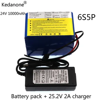 NEW 24V 10Ah 6S5P 18650 Battery liion battery 25.2v 10000mAh electric bicycle moped /electric/lithium ion battery pack+2ACharger
NEW 24V 10Ah 6S5P 18650 Battery liion battery 25.2v 10000mAh electric bicycle moped /electric/lithium ion battery pack+2ACharger