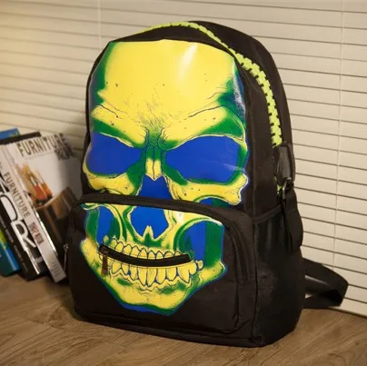 stacy bag hot sale popular women printing backpack men skull printing travel backpack male neon travel bag casual bags
stacy bag hot sale popular women printing backpack men skull printing travel backpack male neon travel bag casual bags