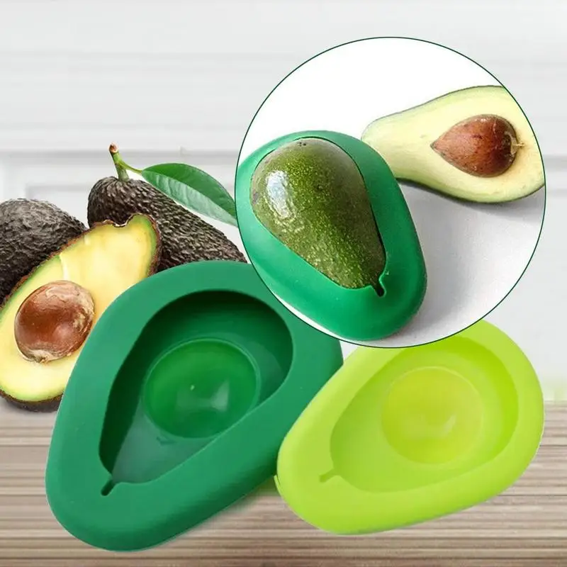 2Pcs Avocado Creative Silicone Food Crisper Reusable Vegetable Food Savers Set Fresh-Keeping Fruit Storage Containers 2019
2Pcs Avocado Creative Silicone Food Crisper Reusable Vegetable Food Savers Set Fresh-Keeping Fruit Storage Containers 2019