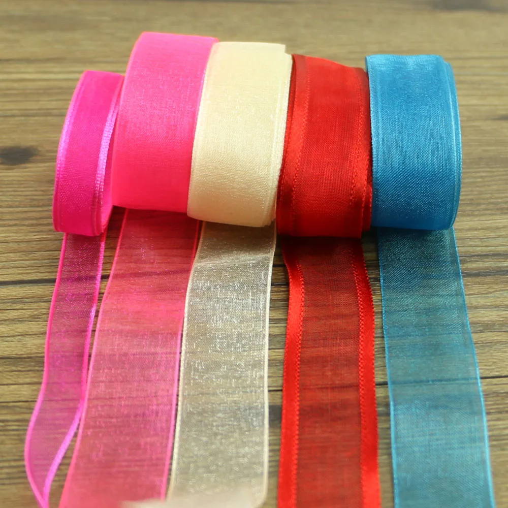 10 yards 1cm-2cm beautiful silk Organza Wedding Decoration ribbon crafts gift packaging belt
10 yards 1cm-2cm beautiful silk Organza Wedding Decoration ribbon crafts gift packaging belt