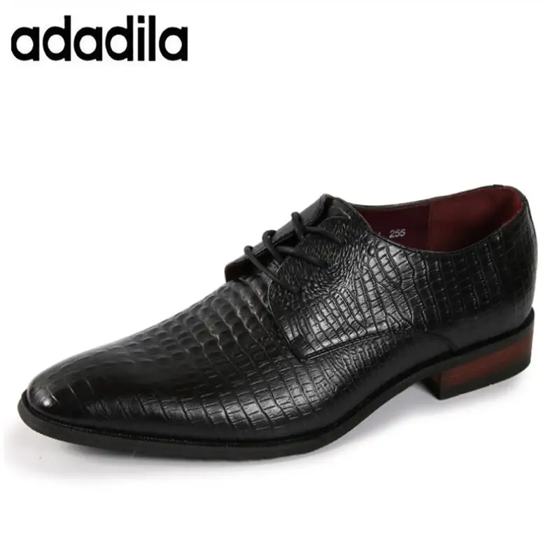 New Fashion Casual Mens Dress Shoes Genuine Leather Crocodile Lace-up Italian Stylist Flat Formal Oxfords Wedding shoe
New Fashion Casual Mens Dress Shoes Genuine Leather Crocodile Lace-up Italian Stylist Flat Formal Oxfords Wedding shoe