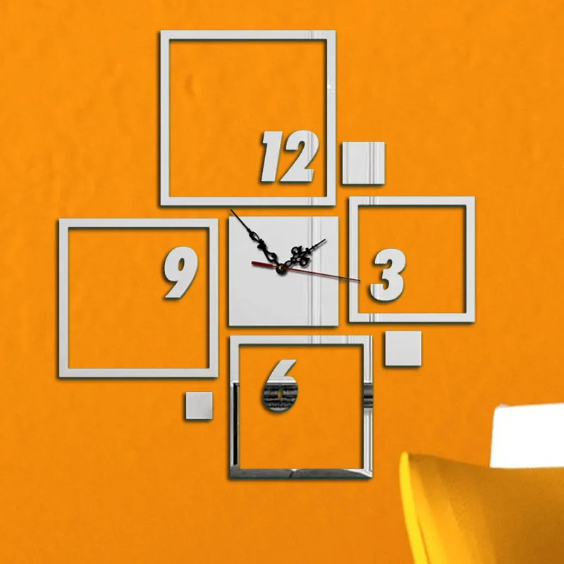 DIY Creative Wall Clock 3D Vintage Wall Clock For Living Room Modern Design Clocks For Home Decor DIY Mirror Clocks Modern Watch
DIY Creative Wall Clock 3D Vintage Wall Clock For Living Room Modern Design Clocks For Home Decor DIY Mirror Clocks Modern Watch