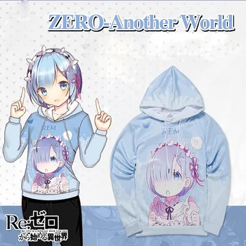 Anime Hoodie Re:zero Kara Hajimeru Isekai Seikatsu Rem Ram Cosplay Hooded Sweatshirt Full Color Print Pullover Teen Couple Coat
Anime Hoodie Re:zero Kara Hajimeru Isekai Seikatsu Rem Ram Cosplay Hooded Sweatshirt Full Color Print Pullover Teen Couple Coat