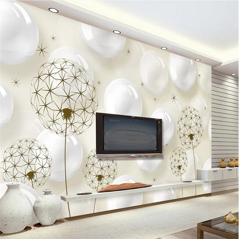 beibehang Custom Photo Wallpaper Mural Wallpaper 3d 3d ball dandelion rice yellow minimalist TV backdrop wall papel de parede
beibehang Custom Photo Wallpaper Mural Wallpaper 3d 3d ball dandelion rice yellow minimalist TV backdrop wall papel de parede