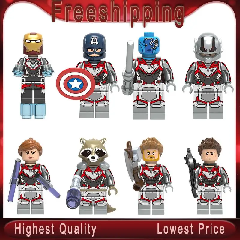 Avengers 4 Endgame Thanos Thor Rocket Raccoon War Machine Black Widow Nebula Building Blocks Toys X0233
Avengers 4 Endgame Thanos Thor Rocket Raccoon War Machine Black Widow Nebula Building Blocks Toys X0233