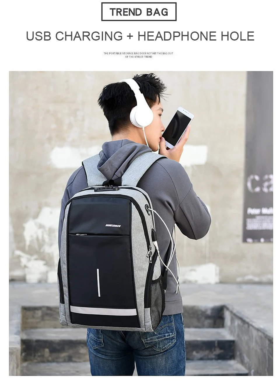 smart carry on backpack