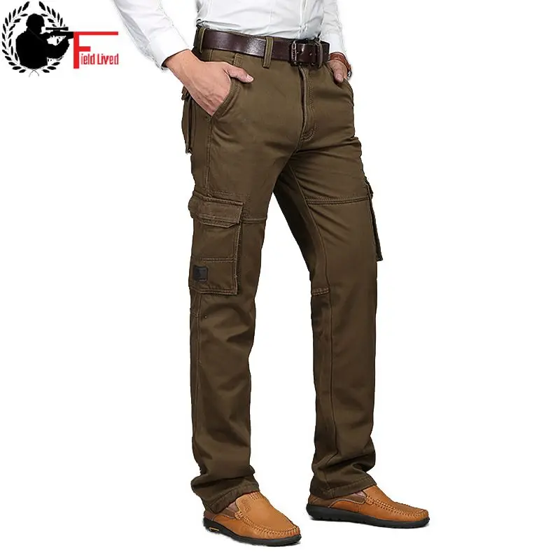 Autumn Mens Cargo Pants Leisure Tool Many Pocket with Zipper Military Style Army Jogger Male Straight Trousers Big Size 40 42 44
Autumn Mens Cargo Pants Leisure Tool Many Pocket with Zipper Military Style Army Jogger Male Straight Trousers Big Size 40 42 44