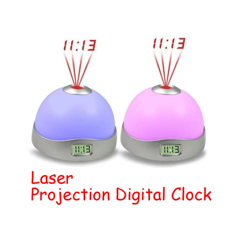 Digital LED Laser Projection 7 Color Change Changing Table Desk Funny Alarm Clock 88 XH8Z
Digital LED Laser Projection 7 Color Change Changing Table Desk Funny Alarm Clock 88 XH8Z