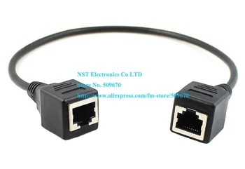 8P8C FTP STP UTP Cat 5e Female to Female Lan Ethernet Network Extension Cable 30CM/Free Shipping/10PCS
8P8C FTP STP UTP Cat 5e Female to Female Lan Ethernet Network Extension Cable 30CM/Free Shipping/10PCS