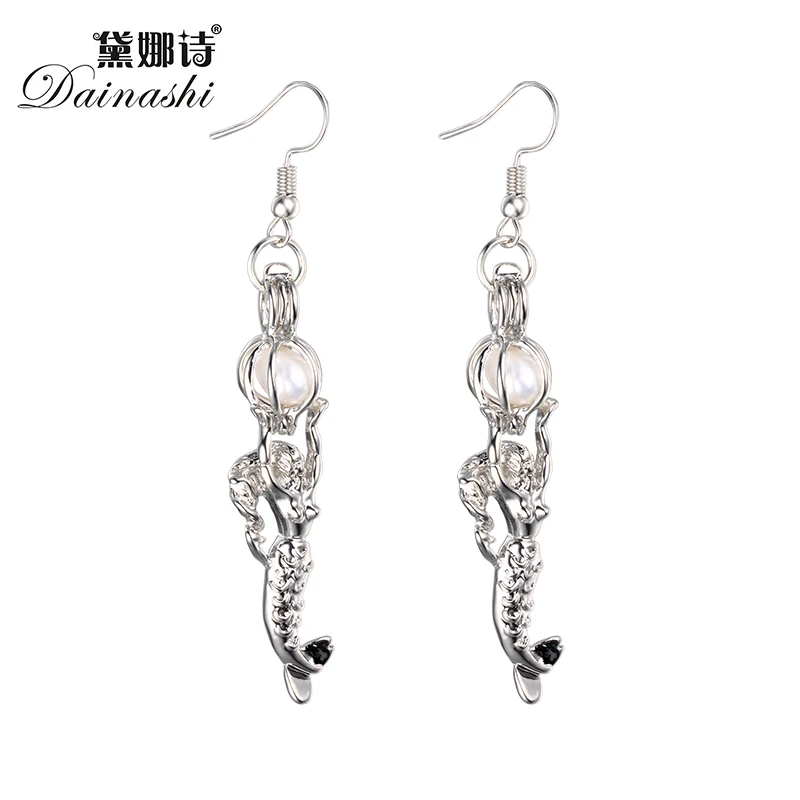 Love Wish Pearl Mermaid Earring Oyster Pearl Locket Cage Earring Set Genuine Pearl, Earrings for Women, Special Earring Jewelry
Love Wish Pearl Mermaid Earring Oyster Pearl Locket Cage Earring Set Genuine Pearl, Earrings for Women, Special Earring Jewelry