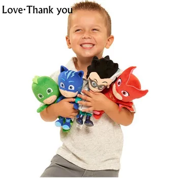 Love·Thank you Movie PJ Cartoon Pajamas Mask Plush