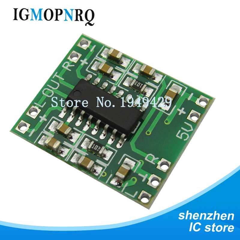 10pcs PAM8403 module Super board 2*3W Class D digital amplifier board efficient 2.5 to 5V USB power supply
10pcs PAM8403 module Super board 2*3W Class D digital amplifier board efficient 2.5 to 5V USB power supply
