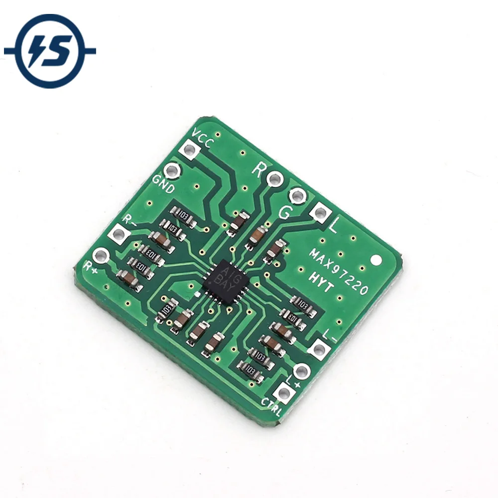 MAX97220 Power Amplifier Board Differential to Balanced Single-Channel Output AMP HIFI DC 2.5-5.5V
MAX97220 Power Amplifier Board Differential to Balanced Single-Channel Output AMP HIFI DC 2.5-5.5V