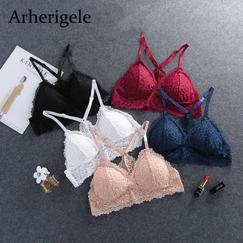Arherigele Ladies Bra Wire Free Bras for Women Underwear Lace Bra Y-line Straps None Closure Women Brassiere Bralette Lingerie
Arherigele Ladies Bra Wire Free Bras for Women Underwear Lace Bra Y-line Straps None Closure Women Brassiere Bralette Lingerie