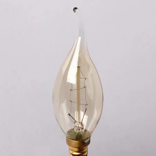 E14 Edison Antique Vintage Classic Bright Pull Tail Candle Light 40W/220V Lamp Glass Bulb Decoration
E14 Edison Antique Vintage Classic Bright Pull Tail Candle Light 40W/220V Lamp Glass Bulb Decoration