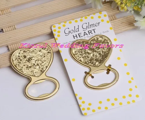 (20 Pieces/lot) Sparkle party favors of Gold Glitter Heart Bottle Opener Wedding Favors for Bridal shower decorations favors
(20 Pieces/lot) Sparkle party favors of Gold Glitter Heart Bottle Opener Wedding Favors for Bridal shower decorations favors