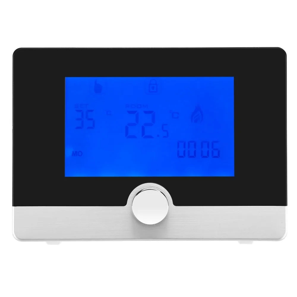 Digital Programmable Thermostat Temperature Controller Thermoregulator for Warm Floor Water Heating Boiler Heating System
Digital Programmable Thermostat Temperature Controller Thermoregulator for Warm Floor Water Heating Boiler Heating System