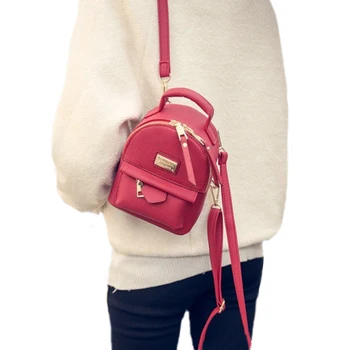 Wobag New Women Mini Small Backpack Soft Pu Leather Girls College Wind Shoulder Bag Fashion Red Retro Leisure Travel Rucksack
Wobag New Women Mini Small Backpack Soft Pu Leather Girls College Wind Shoulder Bag Fashion Red Retro Leisure Travel Rucksack
