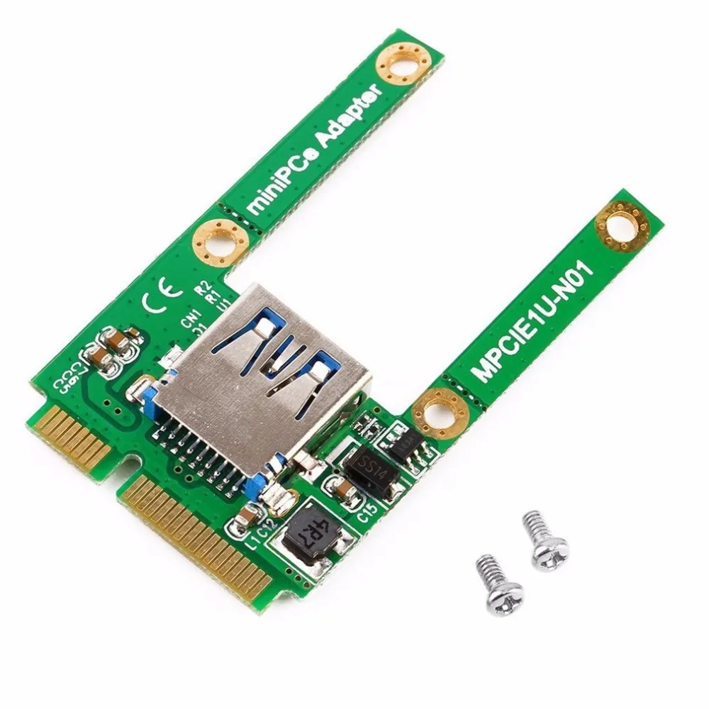 Newest Mini PCI-E Card Slot Expansion to USB 2.0 Interface Adapter Riser Card Eletronic Compatible with USB1.1
Newest Mini PCI-E Card Slot Expansion to USB 2.0 Interface Adapter Riser Card Eletronic Compatible with USB1.1