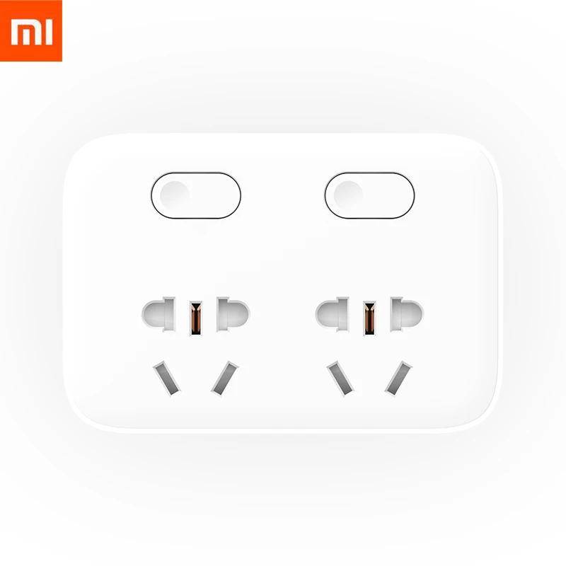 Original Xiaomi Power Strip 2 Sockets 2 Individual Switches Converter Portable Plug Travel Adapter for Home Office 5V 2A Fast
Original Xiaomi Power Strip 2 Sockets 2 Individual Switches Converter Portable Plug Travel Adapter for Home Office 5V 2A Fast